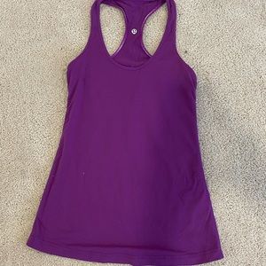 Purple lululemon tank top! GREAT CONDITION